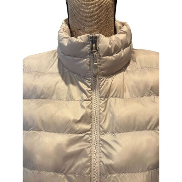 32 Degree Heat Women's M Silver Puffer Vest Lightweight Winter Casual - Picture 2 of 8